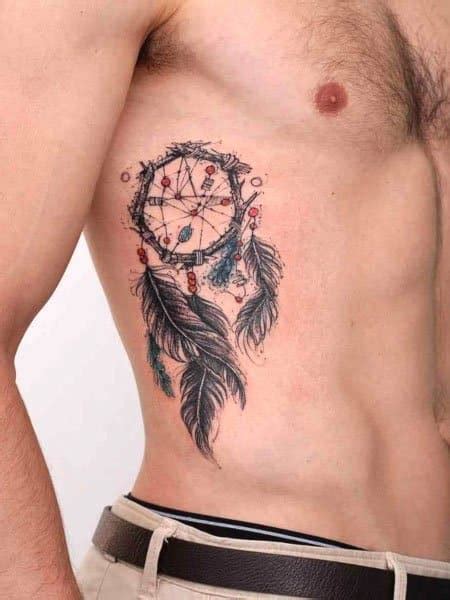 tatuajes en las costillas hombres|155 Tatuajes en las COSTILLAS para hombres y。